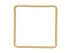 12kt Gold-Filled Jewelry Link, Square, 21mm (Each)