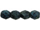 Fire-Polish 4mm : Matte - Jet - Picasso (50pcs)