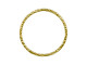 12kt Gold-Filled Jewelry Link, Textured, Round, 20mm (Each)
