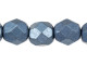 Fire-Polish 6mm : ColorTrends: Saturated Metallic Bluestone (25pcs)