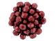 Fire-Polish 6mm : ColorTrends: Saturated Metallic Cherry Tomato (25pcs)