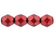 Ignite your creativity with these Fire-Polish 6mm beads in the captivating ColorTrends shade of Saturated Metallic Cherry Tomato by Brand-Starman. Crafted from high-quality Czech glass, these beads are the perfect addition to your handmade jewelry and craft projects. Their fiery hue evokes a sense of passion and excitement, infusing your designs with a vibrant energy that is sure to turn heads. Whether you're crafting a statement necklace, a pair of bold earrings, or a unique bracelet, these beads will add a touch of allure and sophistication to your creations. Unleash your inner artist and let these dazzling beads be the spark that ignites your imagination.