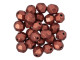 Fire-Polish 6mm : ColorTrends: Saturated Metallic Valiant Poppy (25pcs)