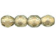 Fire-Polish 6mm : Halo - Linen (25pcs)