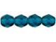 Fire-Polish 6mm : Teal (25pcs)