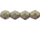 Fire-Polish 6mm : Sueded Gold Tanzanite (25pcs)