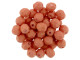 Fire-Polish 6mm : Pacifica - Strawberry (25pcs)