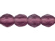 Fire-Polish 6mm : Matte - Amethyst (25pcs)