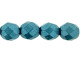 Fire-Polish 8mm : ColorTrends: Saturated Metallic Shaded Spruce (25pcs)