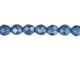 Fire-Polish 8mm : ColorTrends: Saturated Metallic Navy Peony (25pcs)