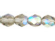 Fire-Polish 6mm : Black Diamond AB (25pcs)