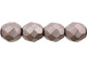 Fire-Polish 8mm : ColorTrends: Saturated Metallic Almost Mauve (25pcs)