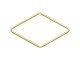 12kt Gold-Filled Jewelry Link, Diamond-Shaped, 27mm (Each)