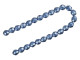Fire-Polish 8mm : ColorTrends: Saturated Metallic Neutral Gray (25pcs)