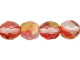 Fire-Polish 8mm : Luster - Transparent Pink (25pcs)