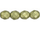 Fire-Polish 8mm : ColorTrends: Saturated Metallic Limelight (25pcs)