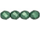 Fire-Polish 8mm : ColorTrends: Saturated Metallic Martini Olive (25pcs)