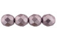 Fire-Polish 8mm : ColorTrends: Sueded Gold Blackened Pearl (25pcs)