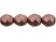 Fire-Polish 8mm : ColorTrends: Saturated Metallic Blooming Dahlia (25pcs)