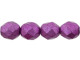 Fire-Polish 8mm : ColorTrends: Saturated Metallic Spring Crocus (25pcs)