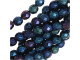 Fire-Polish 8mm : Iris - Blue (25pcs)