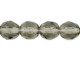 Fire-Polish 8mm : Black Diamond (25pcs)