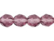 Fire-Polish 8mm : Med Amethyst (25pcs)