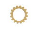 16mm Brass Gear Link (12 Pieces)