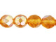 Fire-Polish 8mm : Med Topaz AB (25pcs)