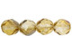 Fire-Polish 8mm : Crystal - Celsian (25pcs)