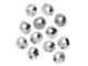 Fire-Polish 10mm : Silver (25pcs)