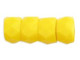 Faceted Crow Beads 6 x 4mm (2.5mm hole) : Opaque Yellow (25pcs)