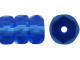 Fire-Polish 6 x 3mm - Rondelle : Sapphire (50pcs)