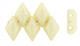 Matubo GemDuo 8x5mm 2-Hole Bead Luster - Opaque Champagne (2.5-Inch Tube)