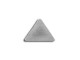Sterling Silver Blank, Triangle, Small, 9.5x12mm (each)