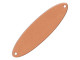 Copper Stamping Blank, Oval, Two Hole, 9x32mm (Each)