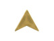Brass Blank, Trektangle (12 Pieces)