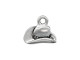 TierraCast Charm, Cowboy Hat - Antiqued Silver Plated (ten)