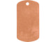 18ga Copper Blank, Dog Tag with Hole, 35x19mm (Each)