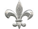 Cast Pewter Fleur-de-Lis, Approx. 2" (Each)