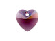 PRESTIGE 6228 Heart Pendant, 14mm - Amethyst (Each)