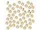 TierraCast Gold Plated Heishi Beads, 3mm Heishi (hundred)