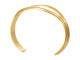 Bracelet Finding, Cuff, Open, 3/4" (Each)