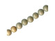 Silver Mist Jasper Gemstone Beads, Round, 8mm (strand)