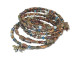 Brass Triangle Heishi Bead (strand)