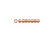 Copper Beads, Round, 2mm (100 Pieces)