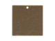 Vintaj Natural Brass Blank, Square, 20mm (pair)