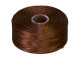 Super-Lon Beading Thread, D - Brown (pack)