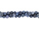 Sunset Dumortierite Gemstone Beads, Round, 8mm (strand)