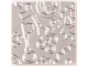 32mm Square Aluminum Blank with Hole, 30-gauge (Each)